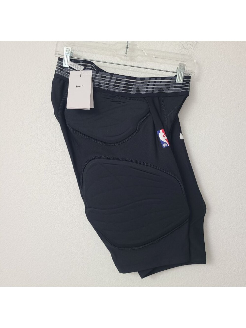 Nike Pro Hyperstrong NBA Padded Compression Shorts 881966-010 Size XL Black